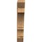 Ekena Millwork Balboa Slat Rough Sawn Bracket, Western Red Cedar, 6"W x 34"D x 38"H BKT06X34X38BOA06RWR - alternate 3